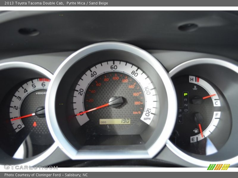  2013 Tacoma Double Cab Double Cab Gauges