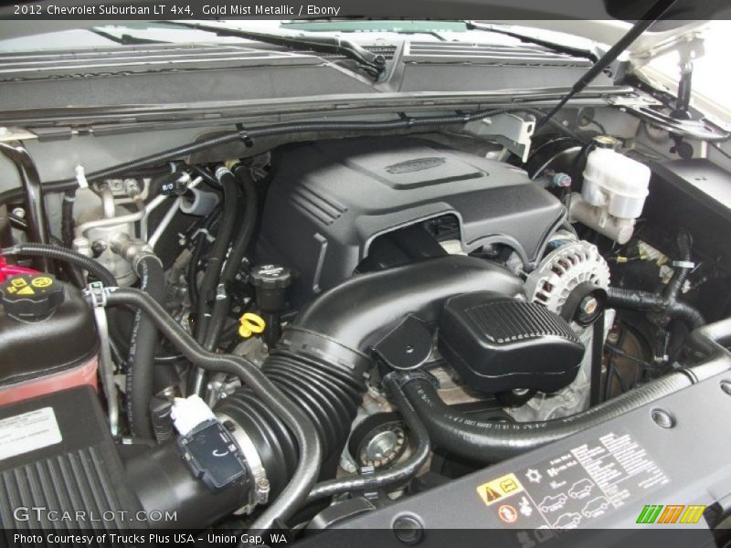 Gold Mist Metallic / Ebony 2012 Chevrolet Suburban LT 4x4
