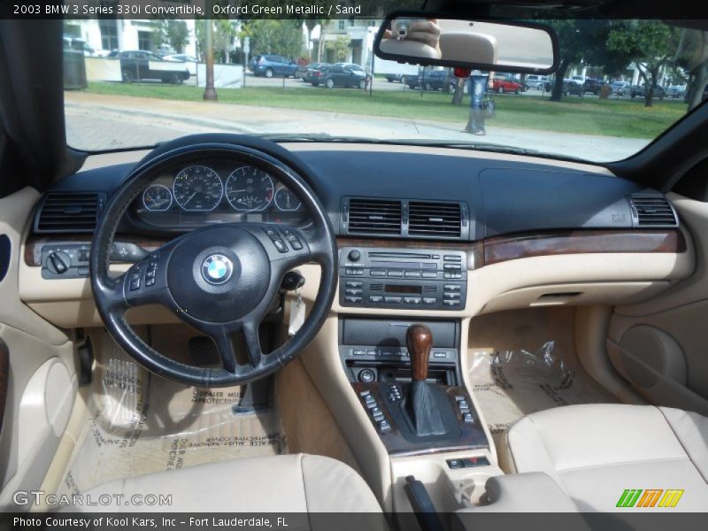 Dashboard of 2003 3 Series 330i Convertible