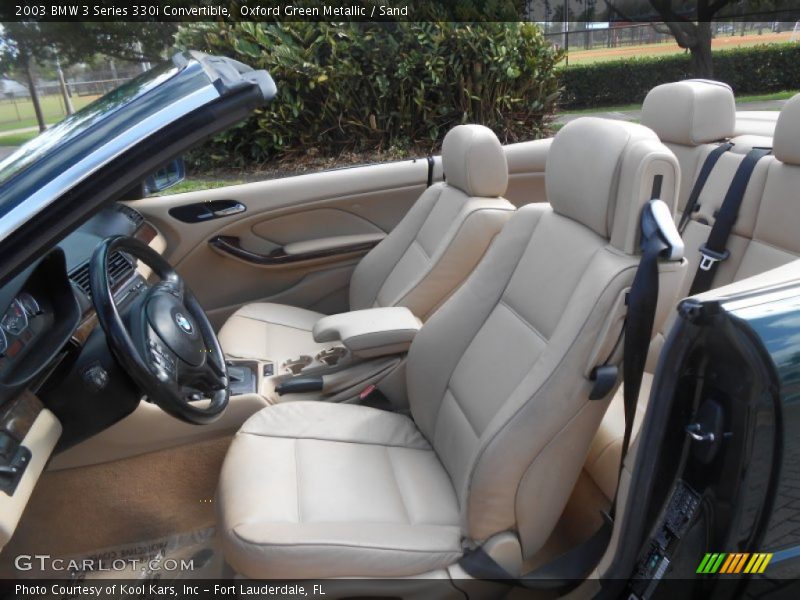 Front Seat of 2003 3 Series 330i Convertible