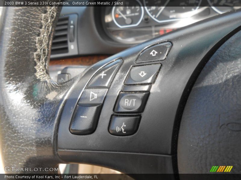 Controls of 2003 3 Series 330i Convertible