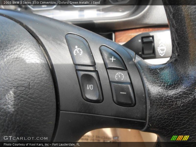 Controls of 2003 3 Series 330i Convertible