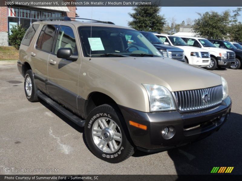 Light French Silk Metallic / Medium Dark Parchment 2005 Mercury Mountaineer V6