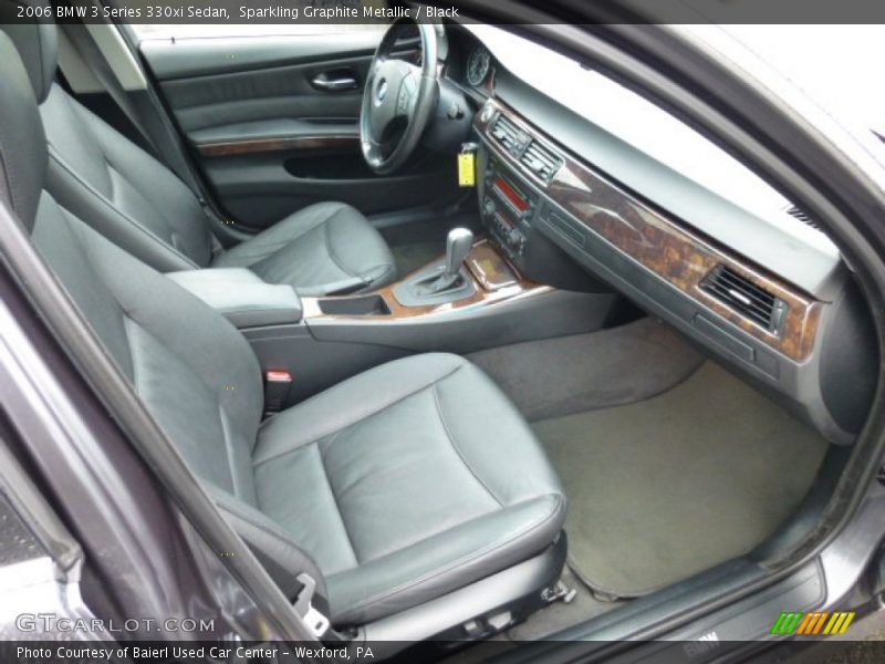 Sparkling Graphite Metallic / Black 2006 BMW 3 Series 330xi Sedan