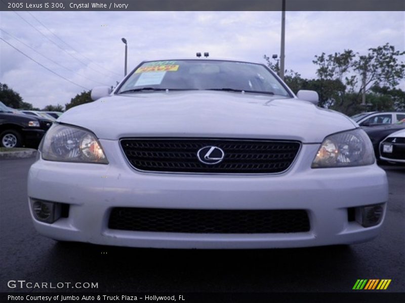 Crystal White / Ivory 2005 Lexus IS 300