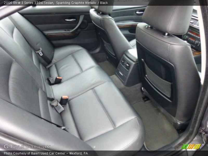 Sparkling Graphite Metallic / Black 2006 BMW 3 Series 330xi Sedan