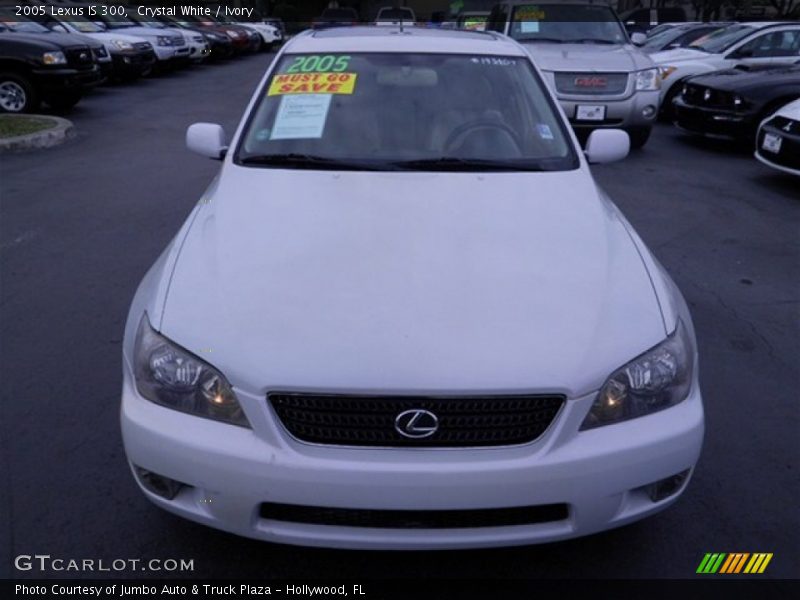 Crystal White / Ivory 2005 Lexus IS 300