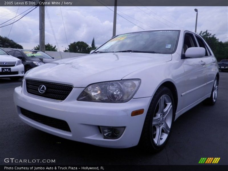 Crystal White / Ivory 2005 Lexus IS 300