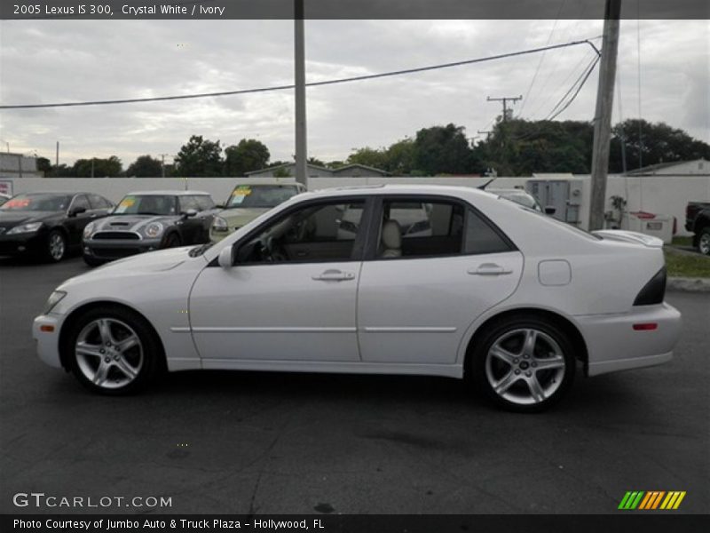 Crystal White / Ivory 2005 Lexus IS 300