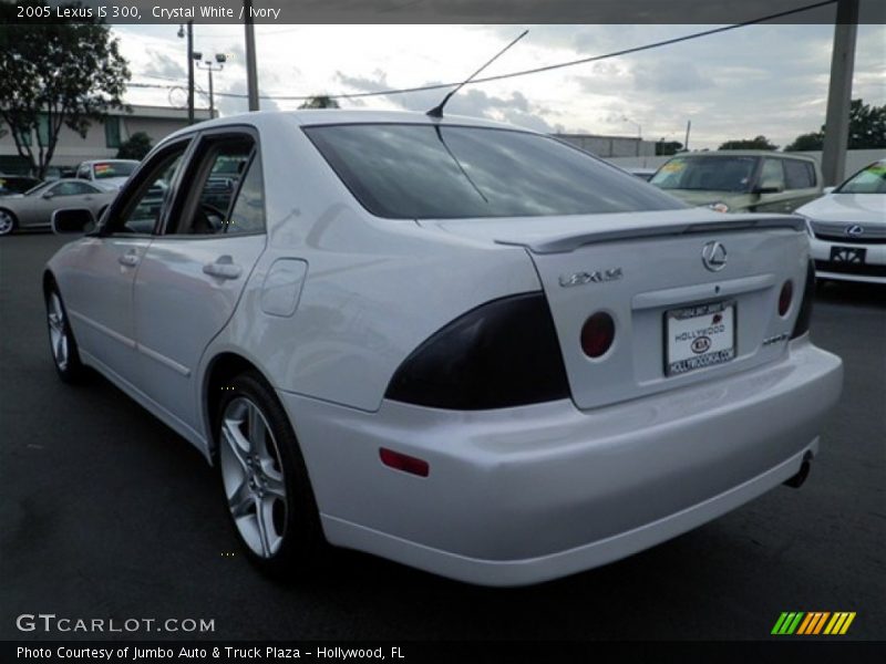 Crystal White / Ivory 2005 Lexus IS 300