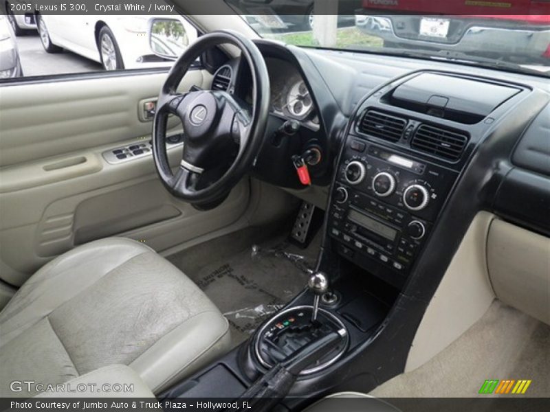 Crystal White / Ivory 2005 Lexus IS 300