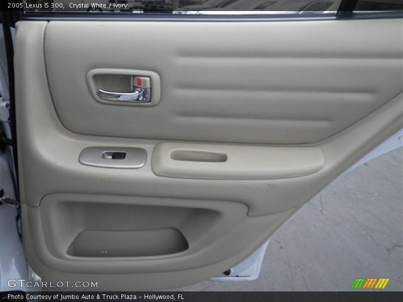Crystal White / Ivory 2005 Lexus IS 300