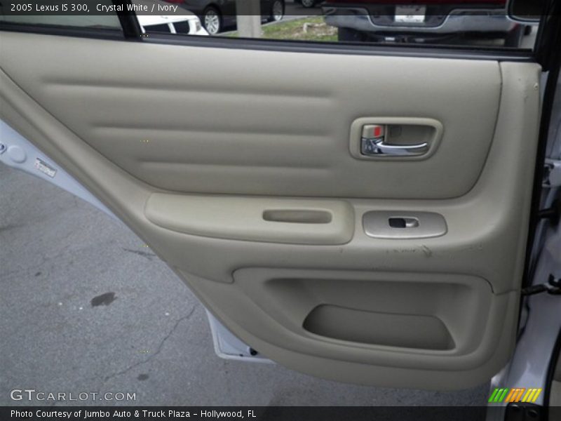 Crystal White / Ivory 2005 Lexus IS 300