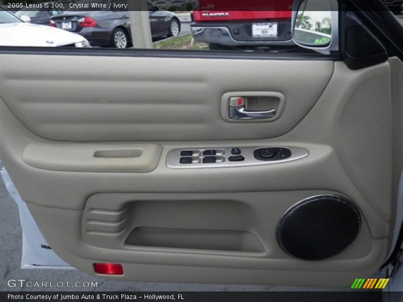 Crystal White / Ivory 2005 Lexus IS 300