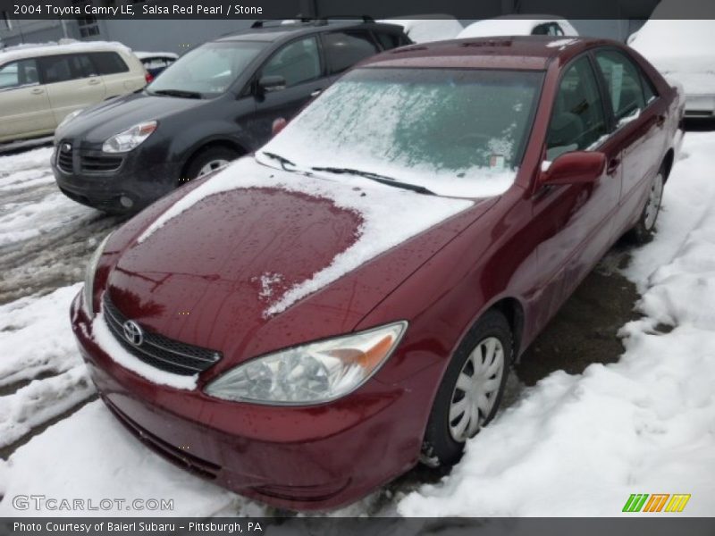 Salsa Red Pearl / Stone 2004 Toyota Camry LE