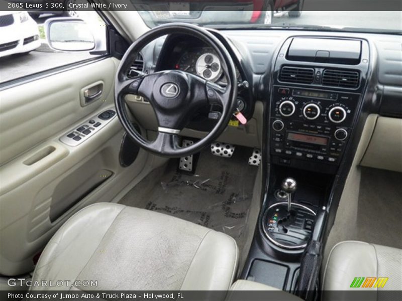 Crystal White / Ivory 2005 Lexus IS 300