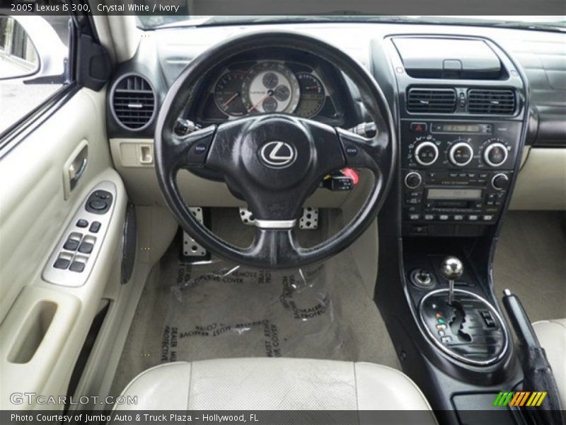 Crystal White / Ivory 2005 Lexus IS 300