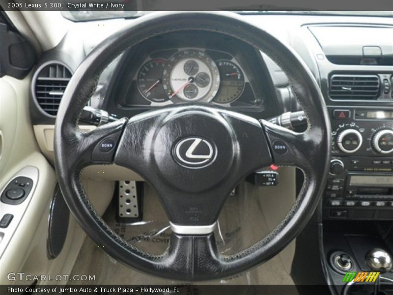 Crystal White / Ivory 2005 Lexus IS 300