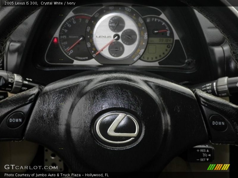 Crystal White / Ivory 2005 Lexus IS 300