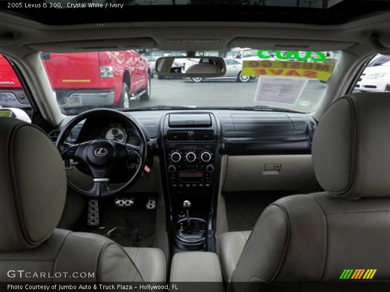 Crystal White / Ivory 2005 Lexus IS 300