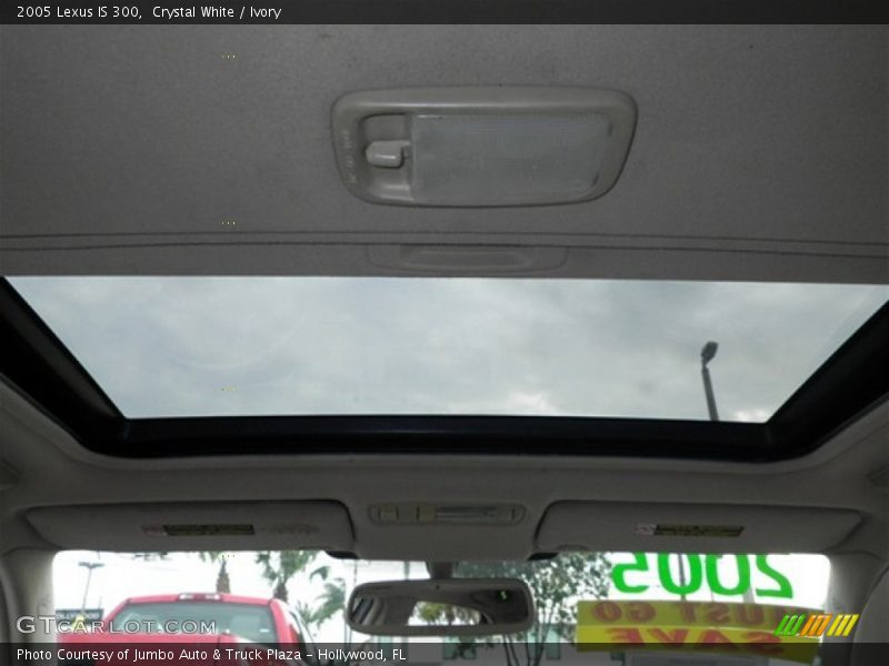 Crystal White / Ivory 2005 Lexus IS 300