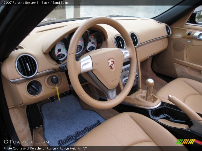  2007 Boxster S Sand Beige Interior