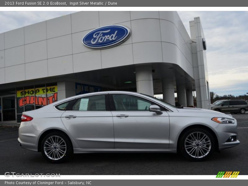  2013 Fusion SE 2.0 EcoBoost Ingot Silver Metallic