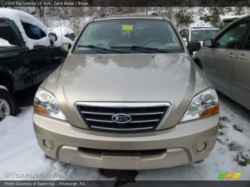 Sand Beige / Beige 2008 Kia Sorento LX 4x4