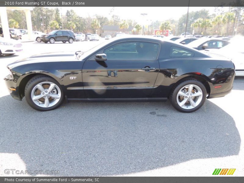 Black / Stone 2010 Ford Mustang GT Coupe