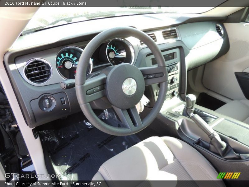 Black / Stone 2010 Ford Mustang GT Coupe