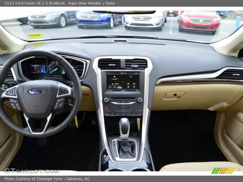 Dashboard of 2013 Fusion SE 2.0 EcoBoost