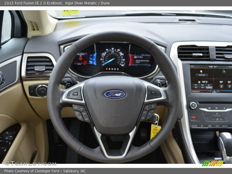  2013 Fusion SE 2.0 EcoBoost Steering Wheel