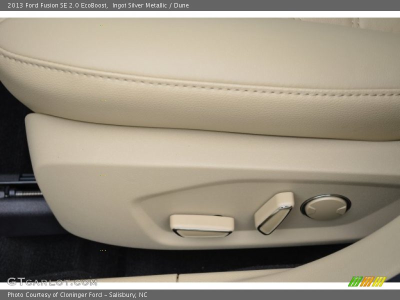 Ingot Silver Metallic / Dune 2013 Ford Fusion SE 2.0 EcoBoost