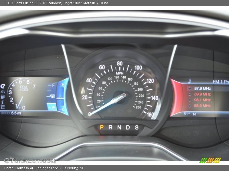  2013 Fusion SE 2.0 EcoBoost SE 2.0 EcoBoost Gauges