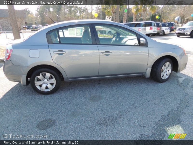 Magnetic Gray / Charcoal/Steel 2007 Nissan Sentra 2.0