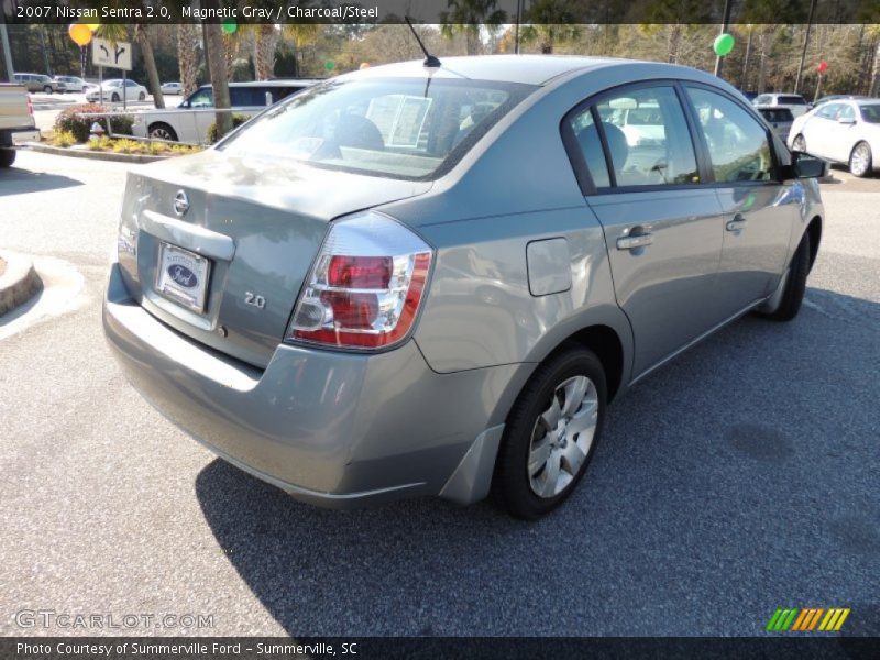 Magnetic Gray / Charcoal/Steel 2007 Nissan Sentra 2.0