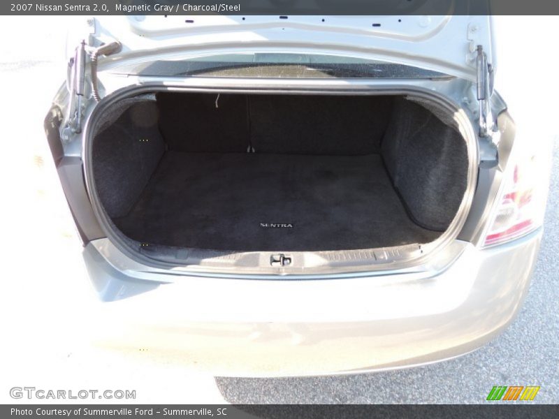 Magnetic Gray / Charcoal/Steel 2007 Nissan Sentra 2.0