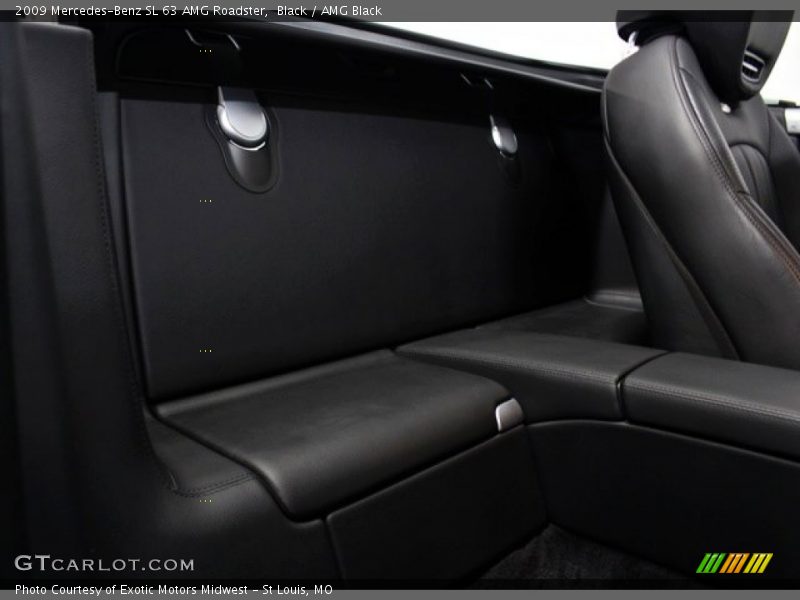  2009 SL 63 AMG Roadster AMG Black Interior