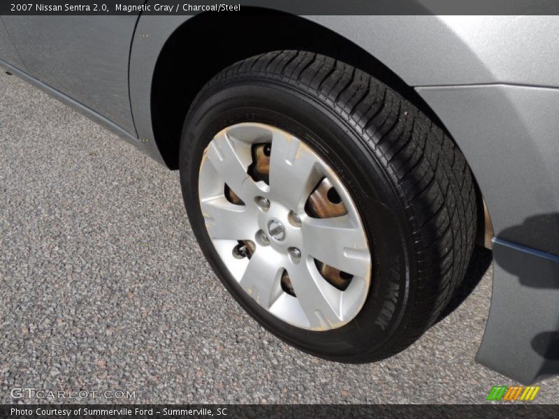 Magnetic Gray / Charcoal/Steel 2007 Nissan Sentra 2.0