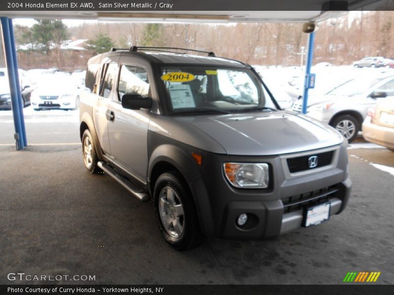 Satin Silver Metallic / Gray 2004 Honda Element EX AWD