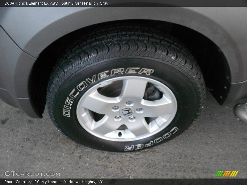 Satin Silver Metallic / Gray 2004 Honda Element EX AWD
