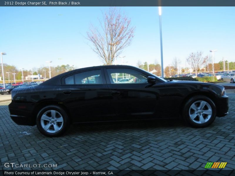 Pitch Black / Black 2012 Dodge Charger SE