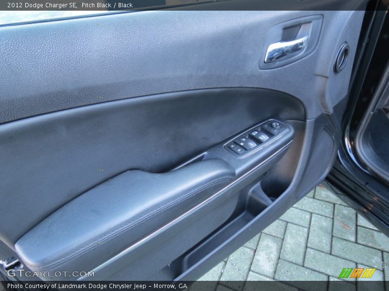 Pitch Black / Black 2012 Dodge Charger SE