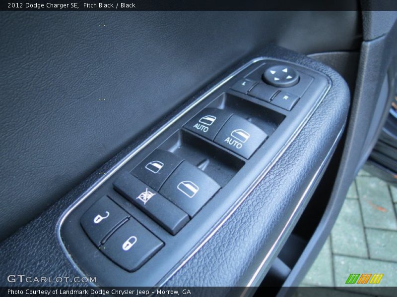 Pitch Black / Black 2012 Dodge Charger SE