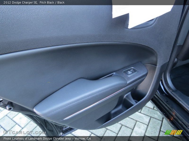 Pitch Black / Black 2012 Dodge Charger SE