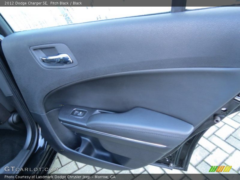 Pitch Black / Black 2012 Dodge Charger SE