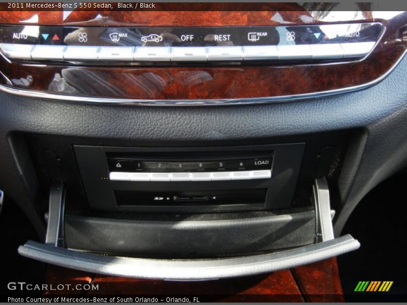 Black / Black 2011 Mercedes-Benz S 550 Sedan