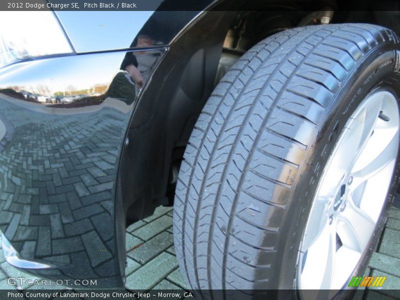 Pitch Black / Black 2012 Dodge Charger SE