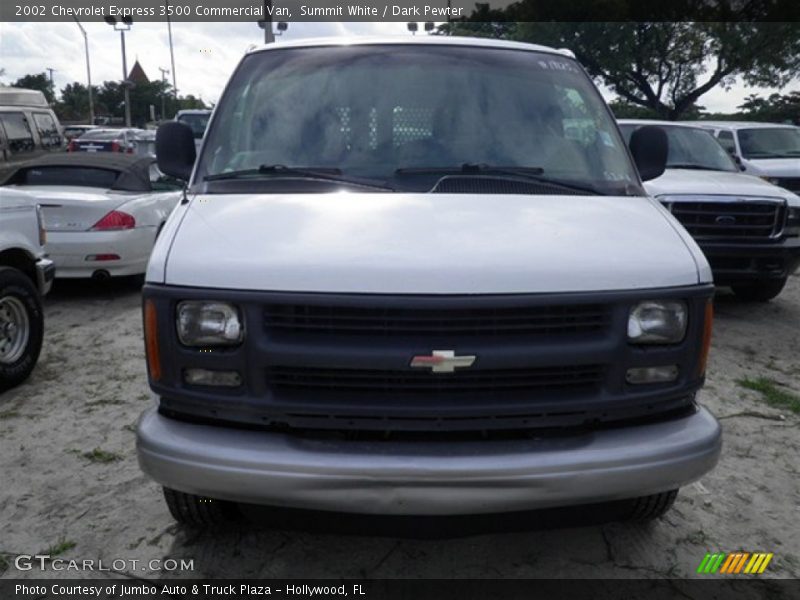 Summit White / Dark Pewter 2002 Chevrolet Express 3500 Commercial Van