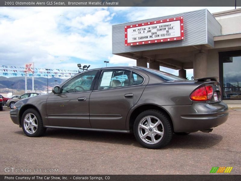 Bronzemist Metallic / Neutral 2001 Oldsmobile Alero GLS Sedan